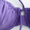 Bikini-Oberteil mit Bügel und Schleifendetail Bikini-Oberteil mit Bügel und Schleifendetail