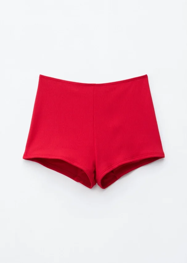 Bikini-Shorts mit hoher Taille Bikini-Shorts mit hoher Taille
