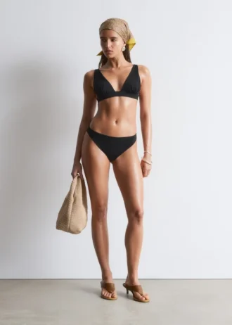 Bikini-Slip mit hoher Taille