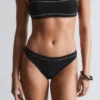 Bikini-Slip mit hoher Taille