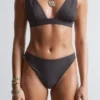 Bikini-Slip mit hoher Taille