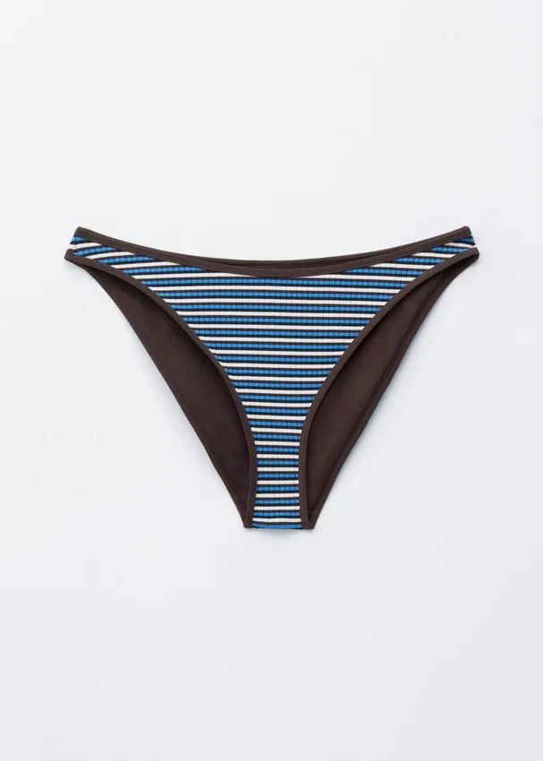 Bikini-Slip mit kontrastfarbenen Borten Bikini-Slip mit kontrastfarbenen Borten