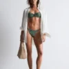 Bikini-Oberteil mit Bügel und Schleifendetail Bikini-Oberteil mit Bügel und Schleifendetail