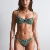 Bikini-Oberteil mit Bügel und Schleifendetail Bikini-Oberteil mit Bügel und Schleifendetail