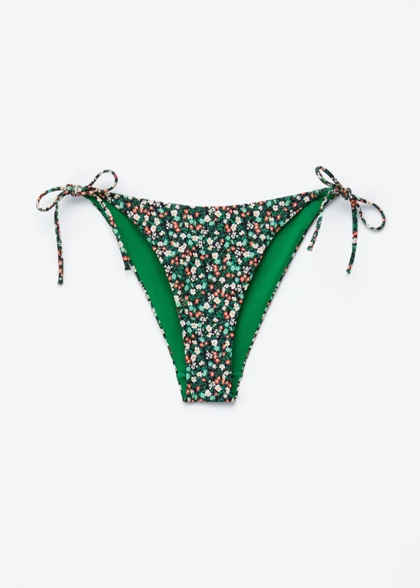 Bikini-Slip mit seitlichen Bändern Bikini-Slip mit seitlichen Bändern