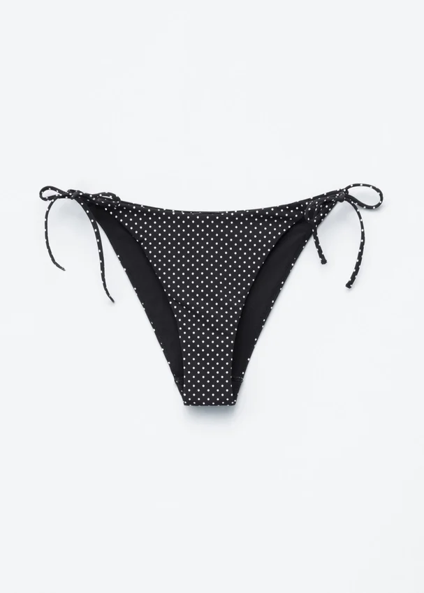 Bikini-Slip mit seitlichen Bändern Bikini-Slip mit seitlichen Bändern