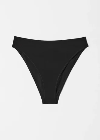 Bikini-Slips mit hohem Beinausschnitt