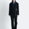 Blazer mit Kordel-Gürtel aus Wolle Blazer mit Kordel-Gürtel aus Wolle