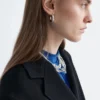 Blazer mit Kordel-Gürtel aus Wolle Blazer mit Kordel-Gürtel aus Wolle