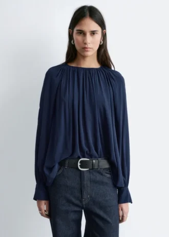 Bluse mit Ballonärmeln Bluse mit Ballonärmeln