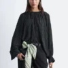 Bluse mit Ballonärmeln Bluse mit Ballonärmeln