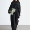 Bluse mit Ballonärmeln Bluse mit Ballonärmeln