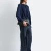 Bluse mit Ballonärmeln Bluse mit Ballonärmeln