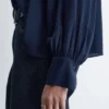 Bluse mit Ballonärmeln Bluse mit Ballonärmeln