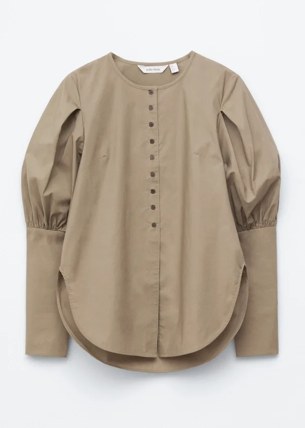 Bluse mit Puffärmeln Bluse mit Puffärmeln