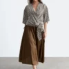 Bluse mit Wickelausschnitt Bluse mit Wickelausschnitt