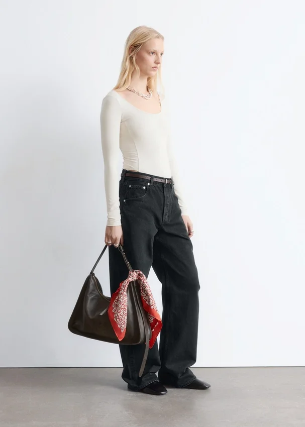 Bodysuit mit U-Ausschnitt Bodysuit mit U-Ausschnitt