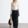 Bodysuit mit U-Ausschnitt Bodysuit mit U-Ausschnitt