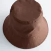 Bucket Hat aus Baumwolle und Leinen