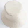 Bucket Hat aus Baumwolle und Leinen