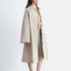 Car Coat mit Gürtel
