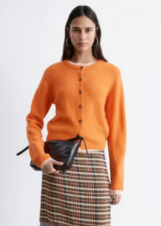 Cardigan aus Alpaka-Mischung