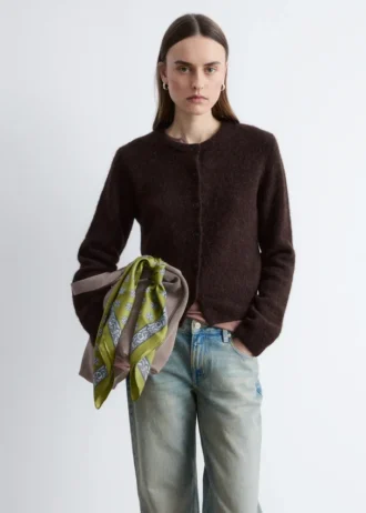 Cardigan aus Alpaka-Mischung Cardigan aus Alpaka-Mischung