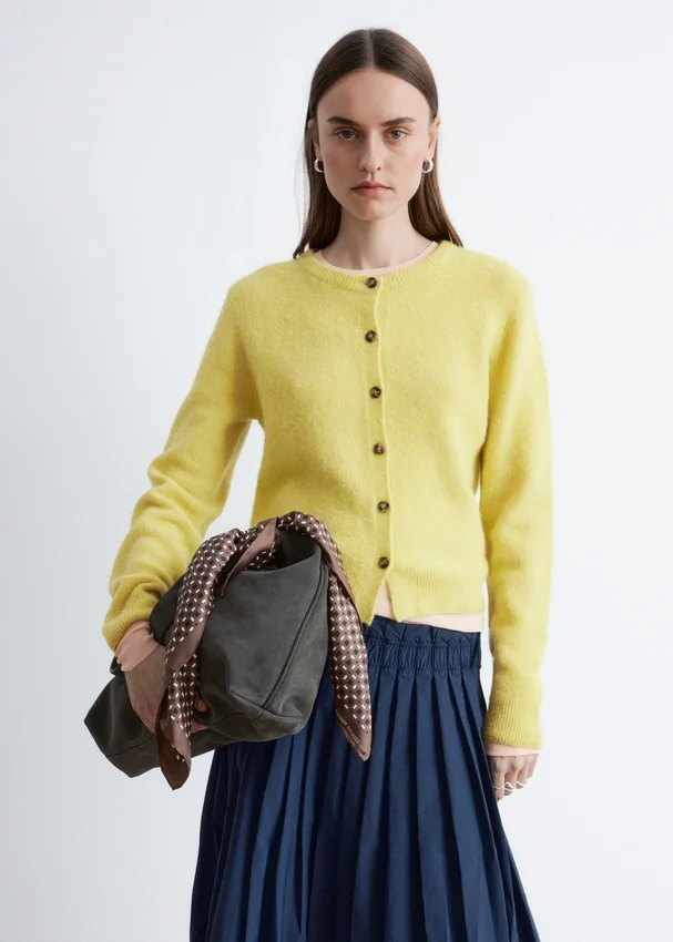 Cardigan aus Alpaka-Mischung Cardigan aus Alpaka-Mischung