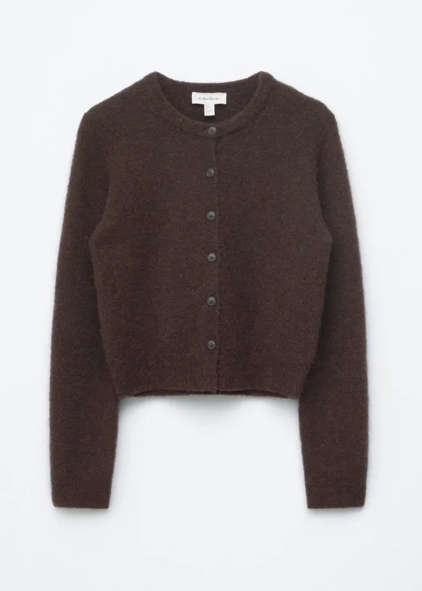 Cardigan aus Alpaka-Mischung Cardigan aus Alpaka-Mischung