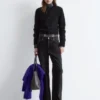Cardigan aus gebürsteter Mohairmischung Cardigan aus gebürsteter Mohairmischung