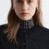 Cardigan aus gebürsteter Mohairmischung Cardigan aus gebürsteter Mohairmischung