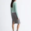 Cardigan aus gebürsteter Mohairmischung Cardigan aus gebürsteter Mohairmischung