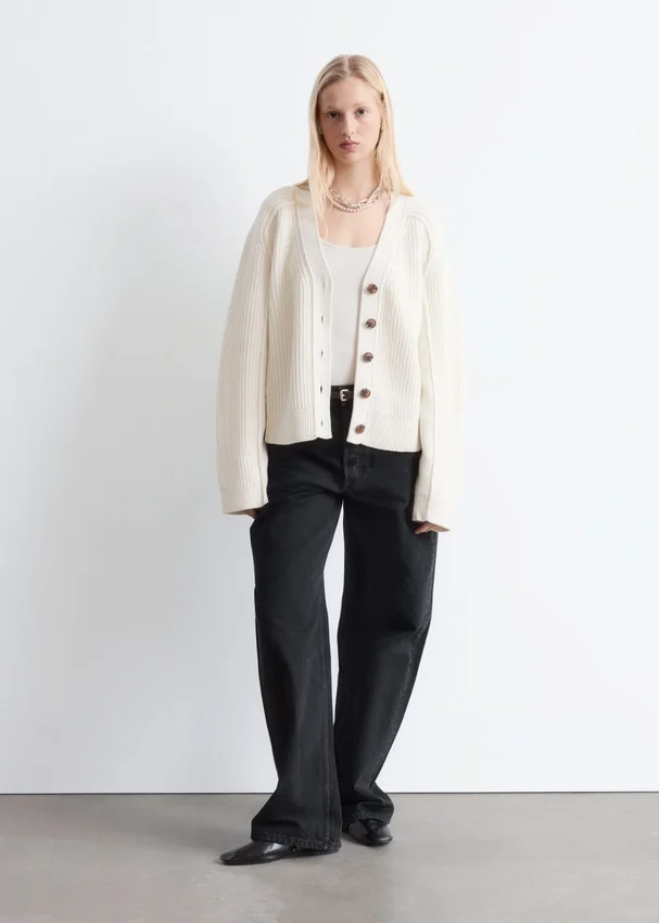 Cardigan aus Merinowolle Cardigan aus Merinowolle