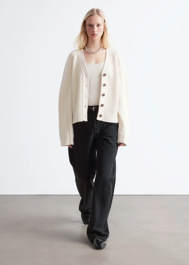 Cardigan aus Merinowolle Cardigan aus Merinowolle