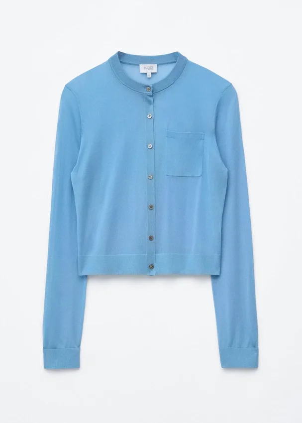 Cardigan aus Seidenmischung Cardigan aus Seidenmischung
