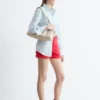Denim-Shorts mit hoher Taille Denim-Shorts mit hoher Taille
