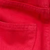 Denim-Shorts mit hoher Taille Denim-Shorts mit hoher Taille