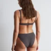 Bikini-Slip mit hoher Taille
