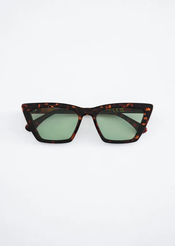 Eckige Cat-Eye-Sonnenbrille Eckige Cat-Eye-Sonnenbrille