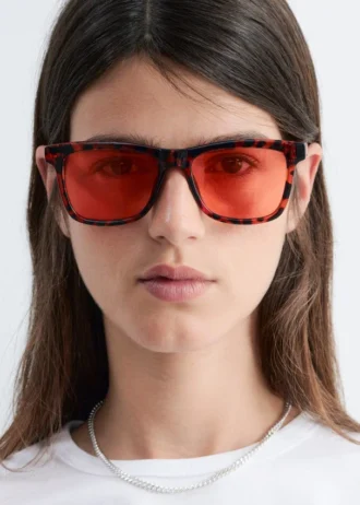 Eckige Sonnenbrille