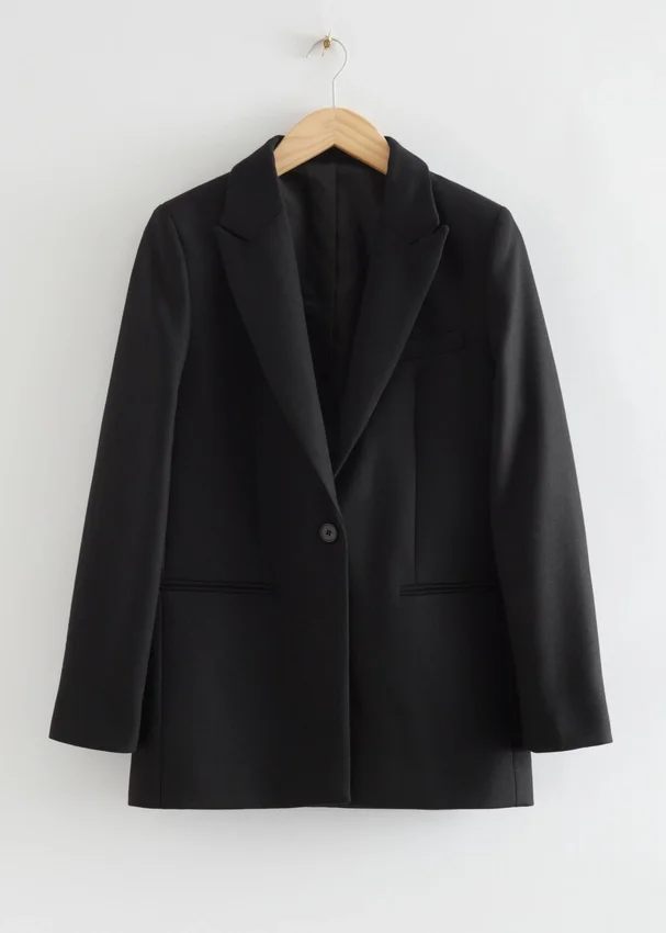 Einreihiger Woll-Blazer Einreihiger Woll-Blazer