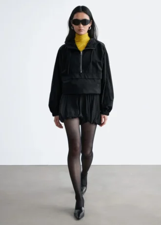 Elastische Bubble-Shorts