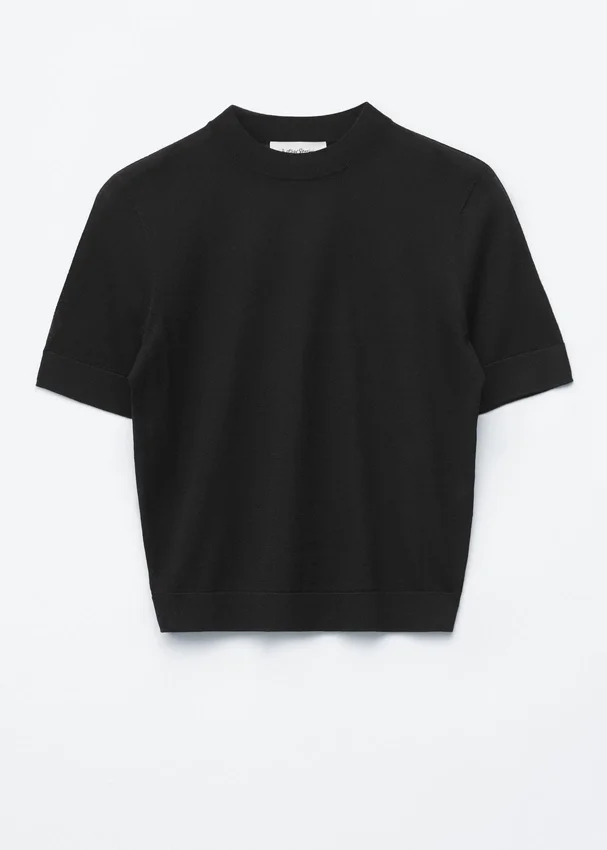 Feinstrick-T-Shirt Feinstrick-T-Shirt
