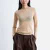 Feinstrick-Transparent-Top Feinstrick-Transparent-Top