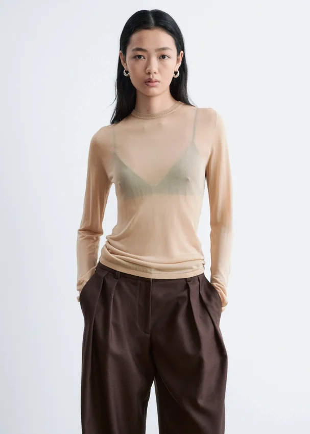 Feinstrick-Transparent-Top Feinstrick-Transparent-Top