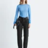 Feinstrick-Transparent-Top