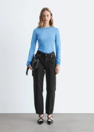 Feinstrick-Transparent-Top
