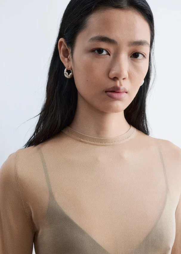 Feinstrick-Transparent-Top Feinstrick-Transparent-Top