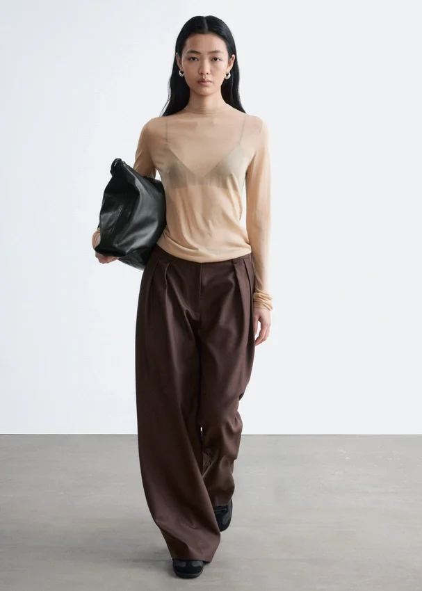 Feinstrick-Transparent-Top Feinstrick-Transparent-Top