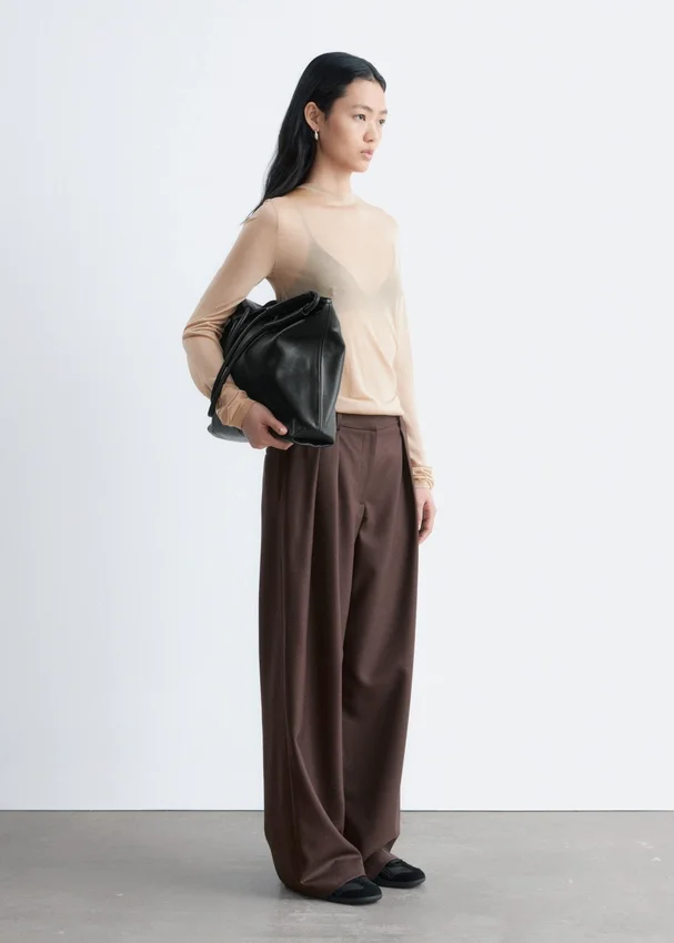 Feinstrick-Transparent-Top Feinstrick-Transparent-Top